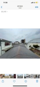屋根塗装工事 施工前